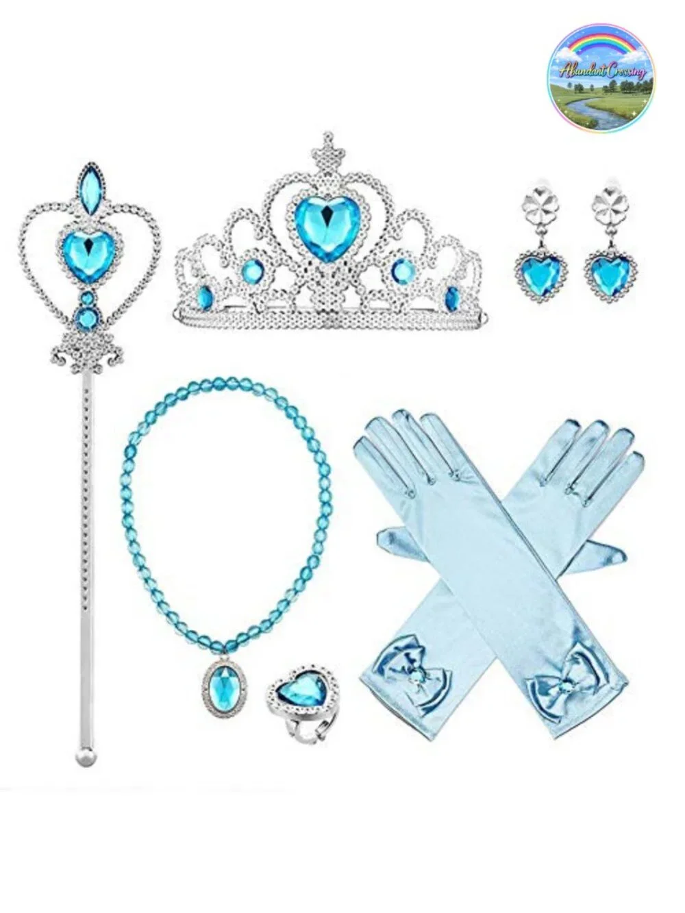 Girls Princess Dress Up Costume Butterfly Tulle Dress Accessories Cosplay